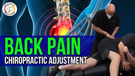 Back Pain Chiropractic Adjustment Nyc Chiropractor Youtube