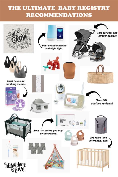 Ultimate List Of Baby Registry Must Haves Recommendations