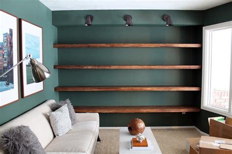 Living Room Wall Shelves Ideas On Foter