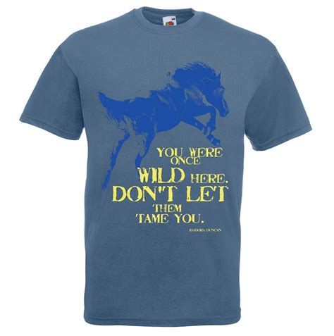 Horse Shirt Unisex Wild Horse T Shirts For Men Women Boy