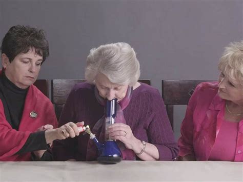 Grandmas Smoking Weed For The First Time