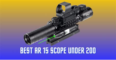 5 Best Ar 15 Scopes Under 200 Attachment Accessory In 2022