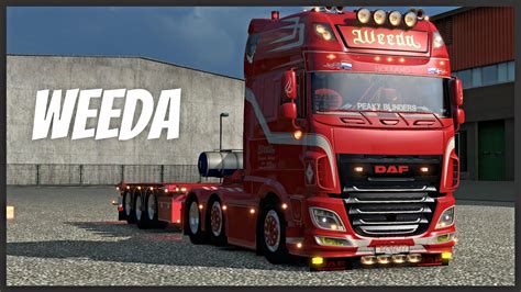 Daf Xf Euro 6 Weeda 119x Ets2 Mods Euro Truck Simulator 2 Mods