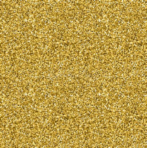 Gold Glitter Seamless Texture Stock Vector Illustration Of Gleam