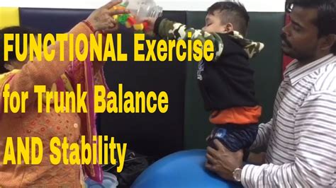 Trunk Balance And Stability Exercise In High Sitting Youtube