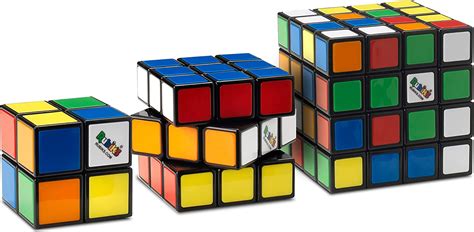 Rubiks Tiled Trio Classic 4x4 Cube 3x3 Cube And 2x2 Cube Multi