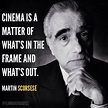 Cinema is a matter of what's in the frame and what's out. | Filmmaking ...