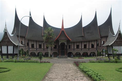 gambar sketsa bangunan rumah gadang unp imagesee