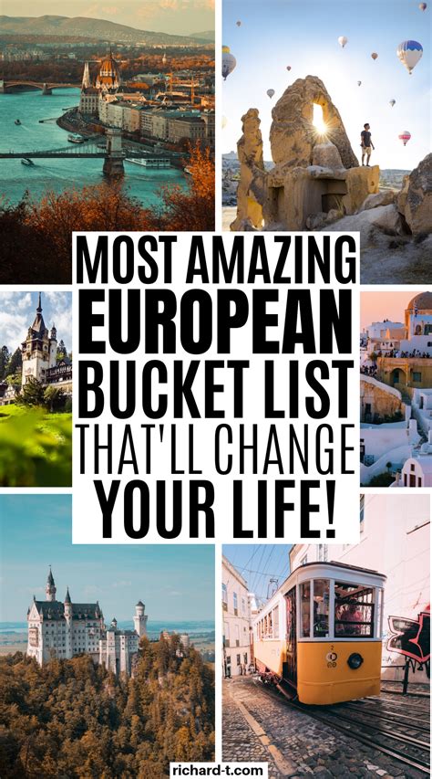 The Ultimate 100 Travel European Bucket List You Need European