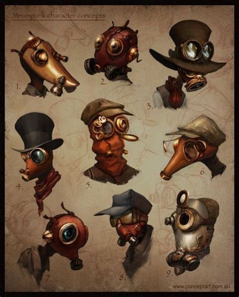 Faces Of Steampunk Steampunk Kunst Steampunk Drawing Steampunk