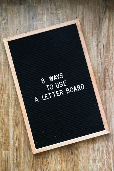 Letter Board Ideas How To Use A Felt Letter Board In Your Home