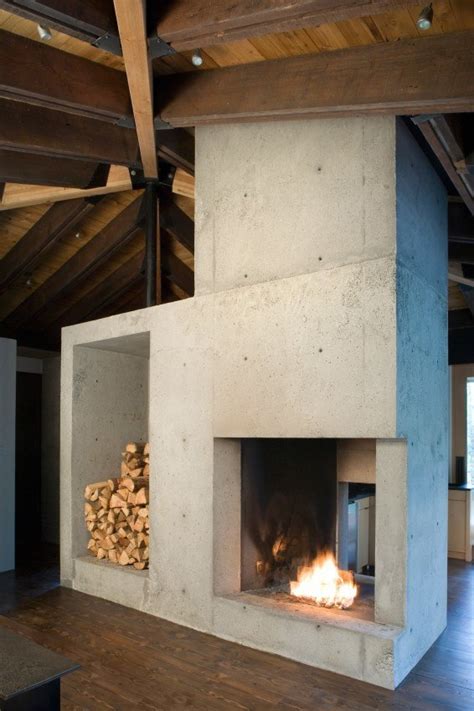 Modern Fireplaces Rustic Refined Studio Mm Architect