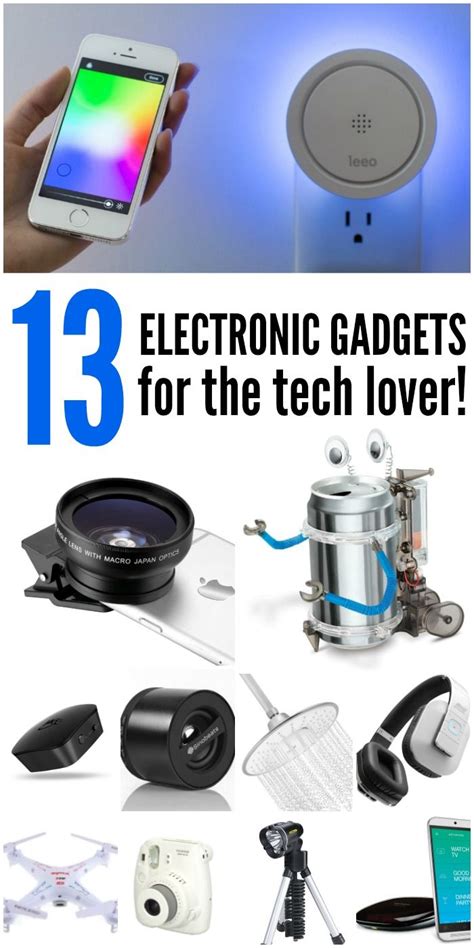 13 Best Electronic Gadgets For The Tech Lover Tech Gadgets