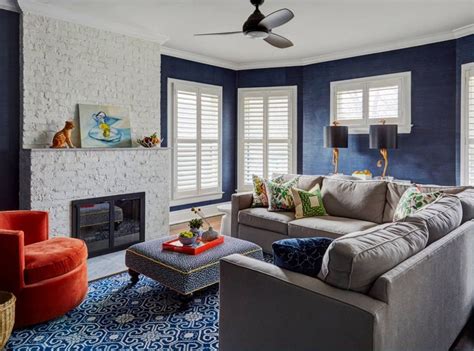 Whether you go for indigo and charcoal or mix in bare wood or glossy white, there are various ways to. Five Advice That You Must Listen Before Embarking On Navy Blue And Gray Living Room | | Blue ...
