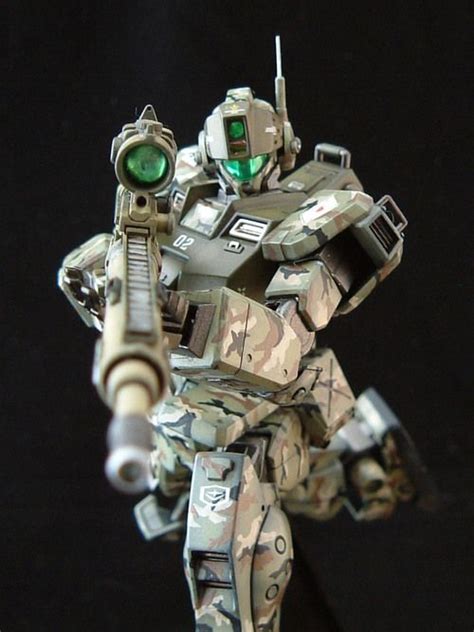 Gm Sniper Ii Camo Ver Gundam Model Gundam Gundam Custom Build