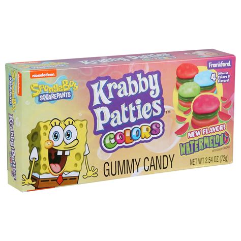 Spongebob Squarepants Watermelon Gummy Krabby Patties - vrogue.co