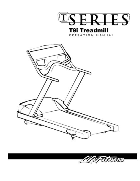 Depending on the location type and country a unit is manufactured for, it will come equipped with a special power cord and plug. Life Fitness Treadmill T9i User's Guide | ManualsOnline.com