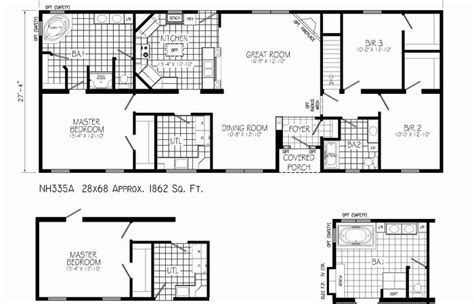 D Small House Plans For Modern Home Floor Layout Under 1000 Sq Ft Two