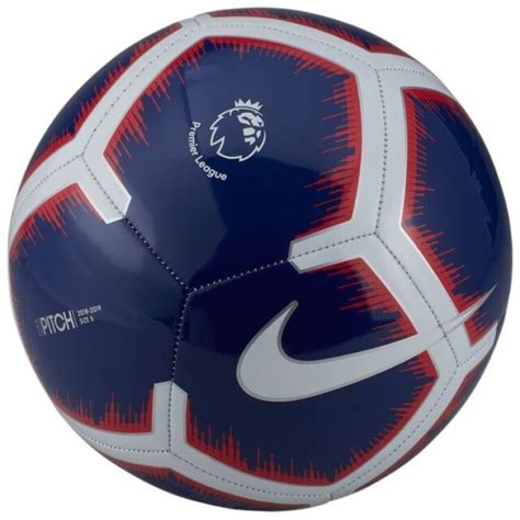 Soccer Ball Nike Premier League Pitch 5 Blue Size 5 Football Fussball