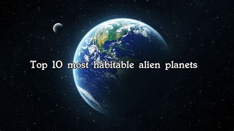 Top 5 Most Habitable Alien Planets Exoplanets Pintere