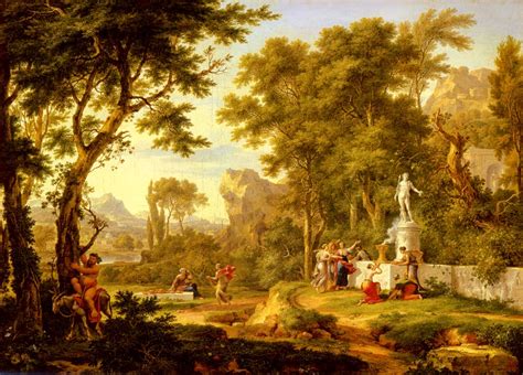 A Classical Landscape With The Worship Of Bacchus Jan Van Huysum Oil Painting Reproduction