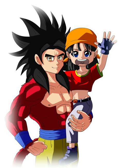 Goku And Pan Dragon Ball Artwork Dragon Ball Gt Dragon Ball Super Dbz Goku Zelda Characters