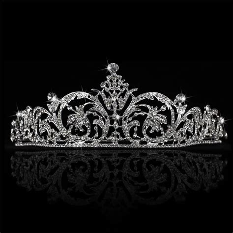 Buy Pretty Queen Crown Bridal Crystal Tiara Baroque