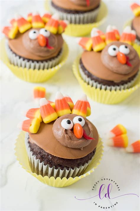 Turkey Cupcakes Recipe Crazy Adventures In Parenting