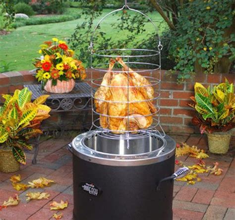 Infrared Turkey Fryer No Hot Oil Less Spatter Char Broil Big Easy Tru Cooker New Turkey Fryer