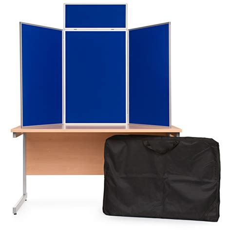 3 Panel Portrait Table Top Display Boards Folding Display Panels