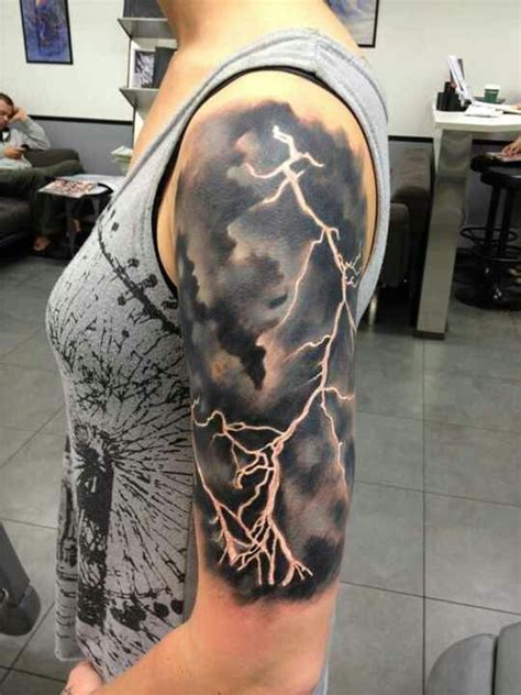 Pin By Jodi Vigeant On Tattoos Lightning Tattoo Storm Tattoo
