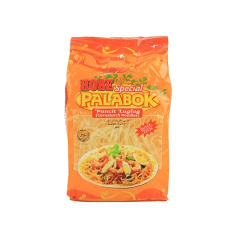 Hobe Special Palabok Pancit Luglug (Cornstarch Noodle) 454g - Unival