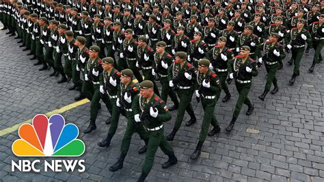 Russia Displays Military Might In Annual Victory Day Parade Nbc News