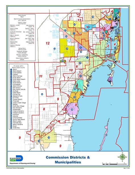 Miami Dade Municipalities Map