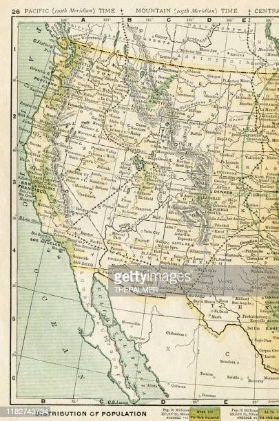 Old Western Map Photos And Premium High Res Pictures Getty Images