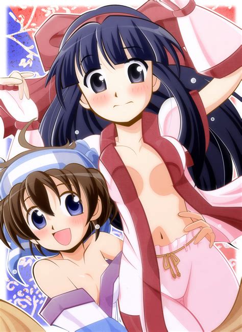 Nakoruru Rimururu Samurai Spirits Snk Absurdres Highres 2girls Ainu Clothes Arm Around