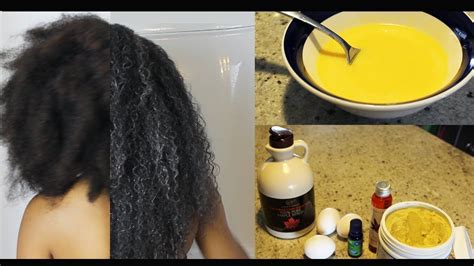 Soins Naturel Pour Cheveux Cr Pus Fris S Secs Youtube Banane Pour