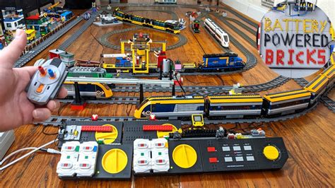 Controlling Lego Train Switch Tracks Remotely Youtube