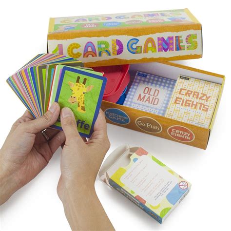 Set Of 4 Classic Childrens Card Games With 2 Hands Free