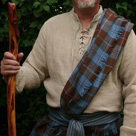 Outlander Ancient Kilt Authentic Premium Wool Tartan