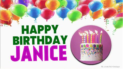 Happy Birthday Janice  Birthday Greeting Birthdaykim