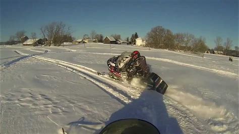 Gopro Snowmobile Carving Youtube