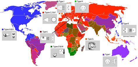 Countries in the world, official names, english country names, french country names, pays du monde, local country name. What Plug Goes Where? World Power Outlet Map - Bucket List ...