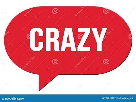 I`m Crazy About You Text Write By Lipstick Pink Color Vector