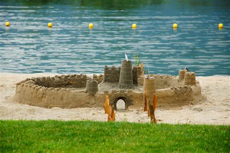 Free Images Beach Sea Water Play Summer Holiday Castle Digging Build Sandburg Sand