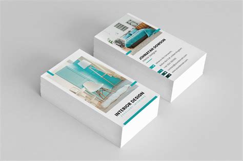 This personal business card template is available is four different color, and you will get a psd this card is fully customizable, and you will get a fully organized psd file. Get Interior Design Business Cards You'll Love (Free & Print-Ready)