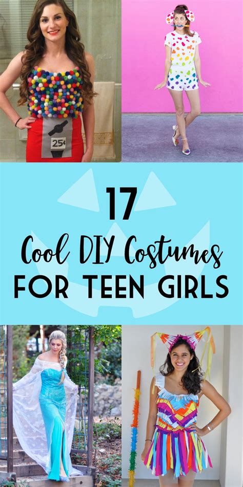 Great Diy Halloween Costumes For Teen Girls Halloween Costumes For Teens Girls Cute Halloween