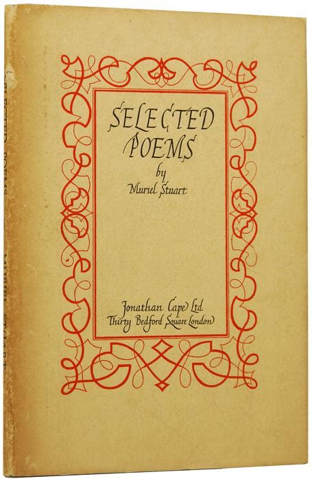 Selected Poems By Stuart Muriel 1885 1967 Adrian Harrington Ltd