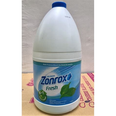 Zonrox Fresh Zonrox Floral Zonrox Lemon Gallon Color Safe