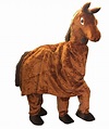 Pantomime Horse Costume, 2 Person Horse Costume Chestnut